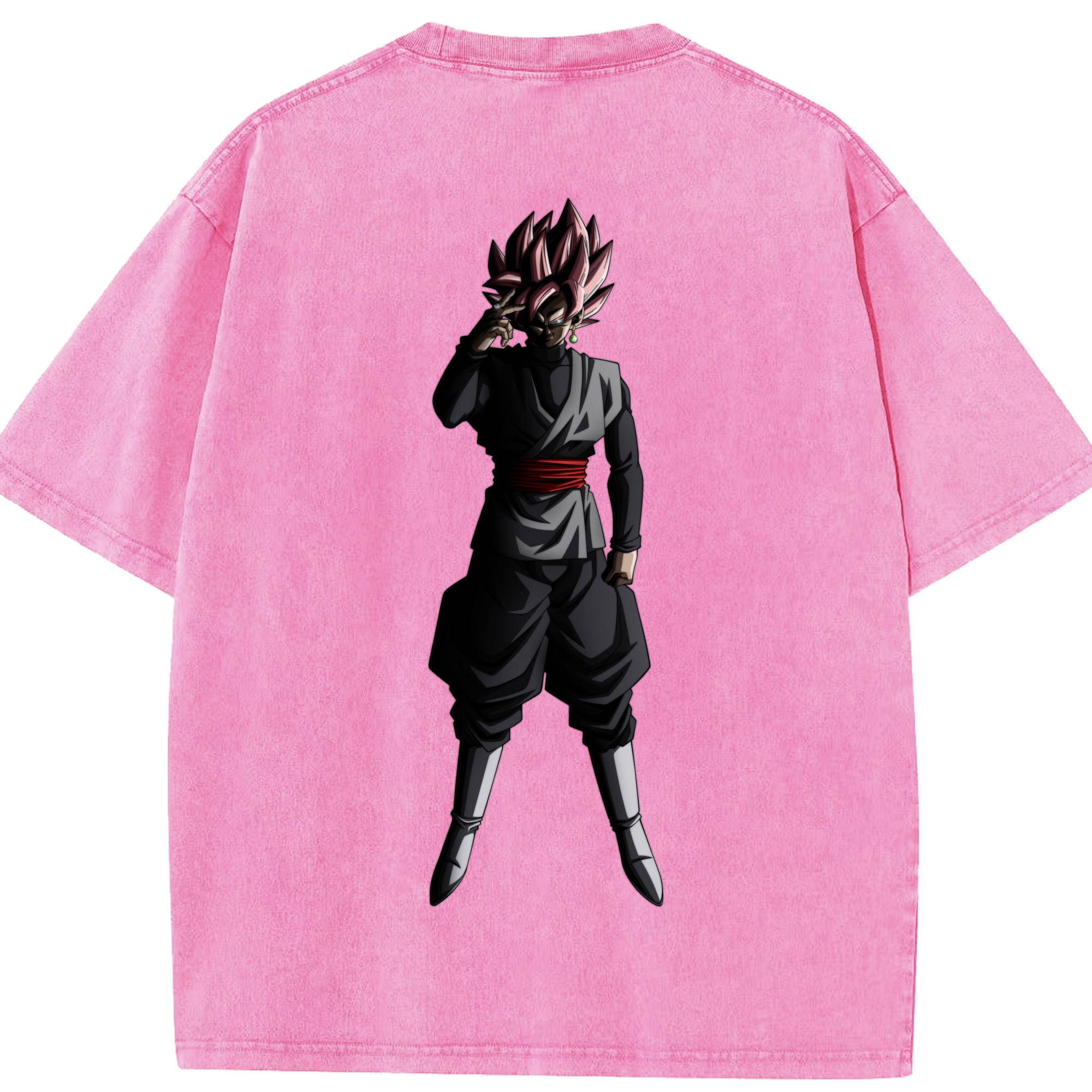 （画像用） ドラゴンボール ベジット DRAGON BALL Vegetto 綿100% ヴィンテージ風 半袖Tシャツ（背面プリント）